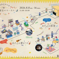 二子玉川ライズ「太陽と星空のサーカス～あそぶの夏まつり＆あそぶの教室～」
