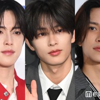 （左から）河野純喜、RYOGA（飯塚亮賀）、池崎理人（C）モデルプレス