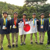 日本代表選手6名