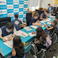 2025年「こども霞が関見学デー」日本数学検定協会ブースのようす