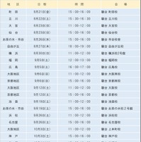 共通テスト対策「情報I」特別講義（ライフイズテック社共催）日程・会場一覧