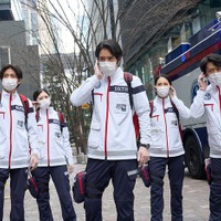 （左から）岩瀬洋志、桜田ひより、赤楚衛二、ファーストサマーウイカ、津田健次郎（C）2026劇場版『TOKYO MER』製作委員会