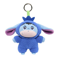 イーヨー（ブルーベリー）【ハッピー・ホール】 『ディズニー』ぬいぐるみキーチェーン　フレッシュ・フルーツ