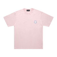 ちいかわ×オリオンビール シーサーのおみやげやさん Tシャツ ライトピンク_SHISA／©nagano©Uema©Orion