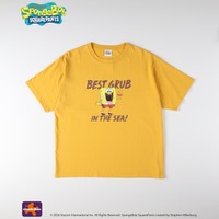【UNISEX】 スポンジ・ボブ プリントTシャツ　￥3,990(税込)