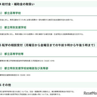令和8年熊本地震への都の対応（第15報）（被災地域からの都立学校への生徒等の受入れについて）