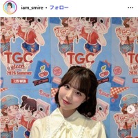 「今日好き」表すみれ、美肩際立つノースリ姿に熱視線「心奪われる美しさ」「どの写真も素敵」