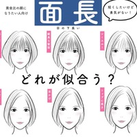 面長さんに前髪は必要？　「絶対キレイに見える髪型」を徹底解明！