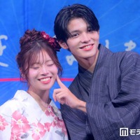【今日好き夏まつり】倉澤俊＆谷村優真“しゅんゆま”カップル、“ほっぺツン”でラブラブ登場 デート中のハプニング明かす