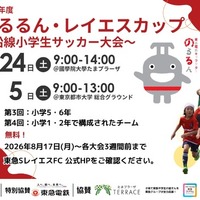 のるるん・レイエスカップ～沿線小学生サッカー大会～
