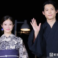 SixTONES松村北斗＆今田美桜、浴衣姿で登場・短冊に願い込める「1つ前の映画くらいからできていなくて」【白鳥とコウモリ】