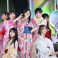 乃木坂46、浴衣姿で“胸キュンゼリフ”披露 五百城茉央・林瑠奈・川崎桜の甘い言葉に反響「3人それぞれ違うタイプで最高」「破壊力がすごい」【真夏の全国ツアー2026】