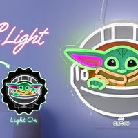 「グローグー」デザインのLEDネオンライト