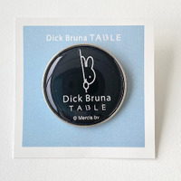 Dick Bruna TABLE ロゴピンズ：1個　￥1,210（税込み）