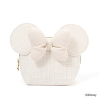 ディズニー ミニーフェイス ポーチ各 3,000 円／© Disney