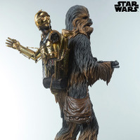『スター・ウォーズ』 【プレミアム・フォーマット・フィギュア】チューバッカ＆C-3PO／170,000円（税込）