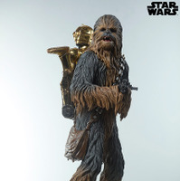 『スター・ウォーズ』 【プレミアム・フォーマット・フィギュア】チューバッカ＆C-3PO／170,000円（税込）