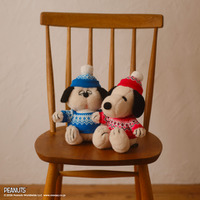 ぬいぐるみ 各￥4,950※発売当日のみ、1会計につき各商品1点まで／© 2026 Peanuts Worldwide LLC