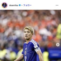 堂安律選手Instagramより