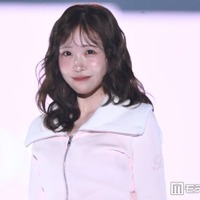 FRUITS ZIPPER櫻井優衣、ピンクのミニ丈セットアップでガーリースタイル「似合う」「お姫様みたい」と話題【TGC2026A/W】