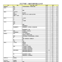 2027年度小論文を課す国公立大学（2026年9月16日現在）