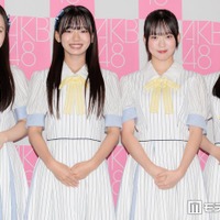 AKB48 22期研究生／長谷川百々花、山内利乃明、大西ゆな、前田衣澄（C）モデルプレス