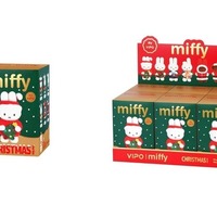ミッフィー ホリデーコレクション ぬいぐるみキーホルダー／ブラインドボックス6個