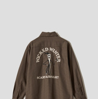 メリー クリスマス｜ビッグシルエットシャツ／¥7,900／©Disney