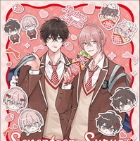 「セブンティーンシロップス」×「マリオンクレープ」コラボ（C）あらた六花／新書館（C）MARION CO.,LTD.