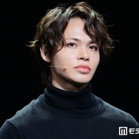 EX THEATER ARIAKE OPENING LINEUP「ノッキンオン・ロックドドア THE STAGE」取材会に出席した上田竜也（C）モデルプレス