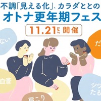 【11/21(土)】オトナサローネ10周年記念イベント『オトナ更年期フェス～不調「見える化」、カラダととのう～』開催決定！