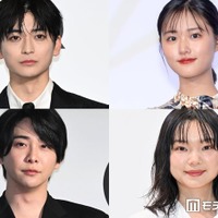 （上段左から時計回り）高橋文哉、原菜乃華、古川琴音、大森元貴（C）モデルプレス