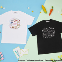ちいかわぽけっと お店屋さんなTシャツ（全2種）各 3,630円（税込）※サイズ展開：M、L、XL