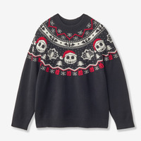 ユニセックスクリスマスニット「ナイトメアー・ビフォア・クリスマス／ジャック」11,900円© Disney