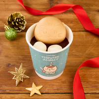 くりまんじゅうのおしるこ　950円　「ちいかわクリスマスマーケット」
