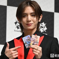 山田涼介、ゲームストリーマー「LEO」へ無意識に切り替える瞬間「ちょっとかっこよく描きすぎか！」完成したカードに笑み溢れる