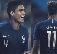 フランス代表、ロシアW杯に向けた2018新ユニフォームを発表！