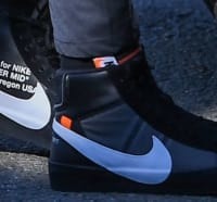 エンバペ、「NikeとOff-White」のコラボスニーカーを履いてた！