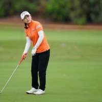 横峯さくら（写真はゲインブリッジLPGAアット・ボカ・リオ）（撮影：岩本芳弘)