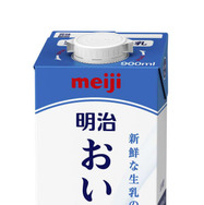 明治、牛乳11月から値上げ