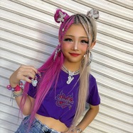 小学生ギャルモデルゆなち、浴衣姿＆盛り髪披露「お祭りでも目立ってる」「超可愛い」と絶賛の声