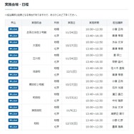 東京科学大（旧東京工業大）突破レクチャー：実施会場・日程