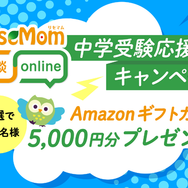 リセマム相談Online、人気専門家多数「中学受験応援！キャンペーン」アマギフ進呈