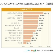 クリスマスにやってみたいのはどんなこと？