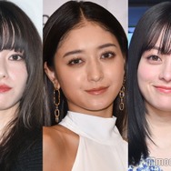 橋本環奈「おむすび」“お疲れ様会”山本舞香＆みちょぱとの密着3ショット「顔面偏差値高すぎ」「頬キス寸前」と反響相次ぐ