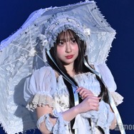 CUTIE STREET桜庭遥花、黒髪ロングに変身「LARME」ステージトップバッター飾る【IDOL RUNWAY COLLECTION 2025】