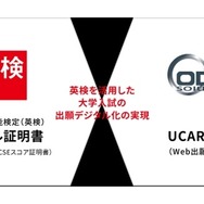 「UCARO出願（Web出願システム）」と英検のデジタル証明書の連携に向けた基本合意を締結