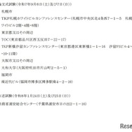 令和7年司法試験予備試験の試験場