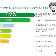 去年（2024年）、自分で「できた！」と思うことはどれ？