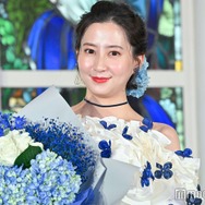 河北麻友子、第2子妊娠を報告 夫との2ショットでふっくらお腹披露